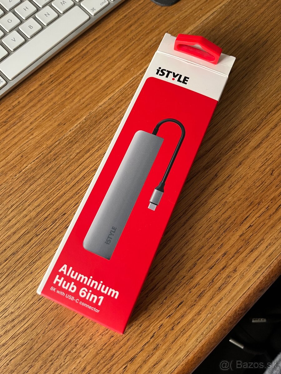 iStyle Aluminium Hub 6in1 USB-C - 3