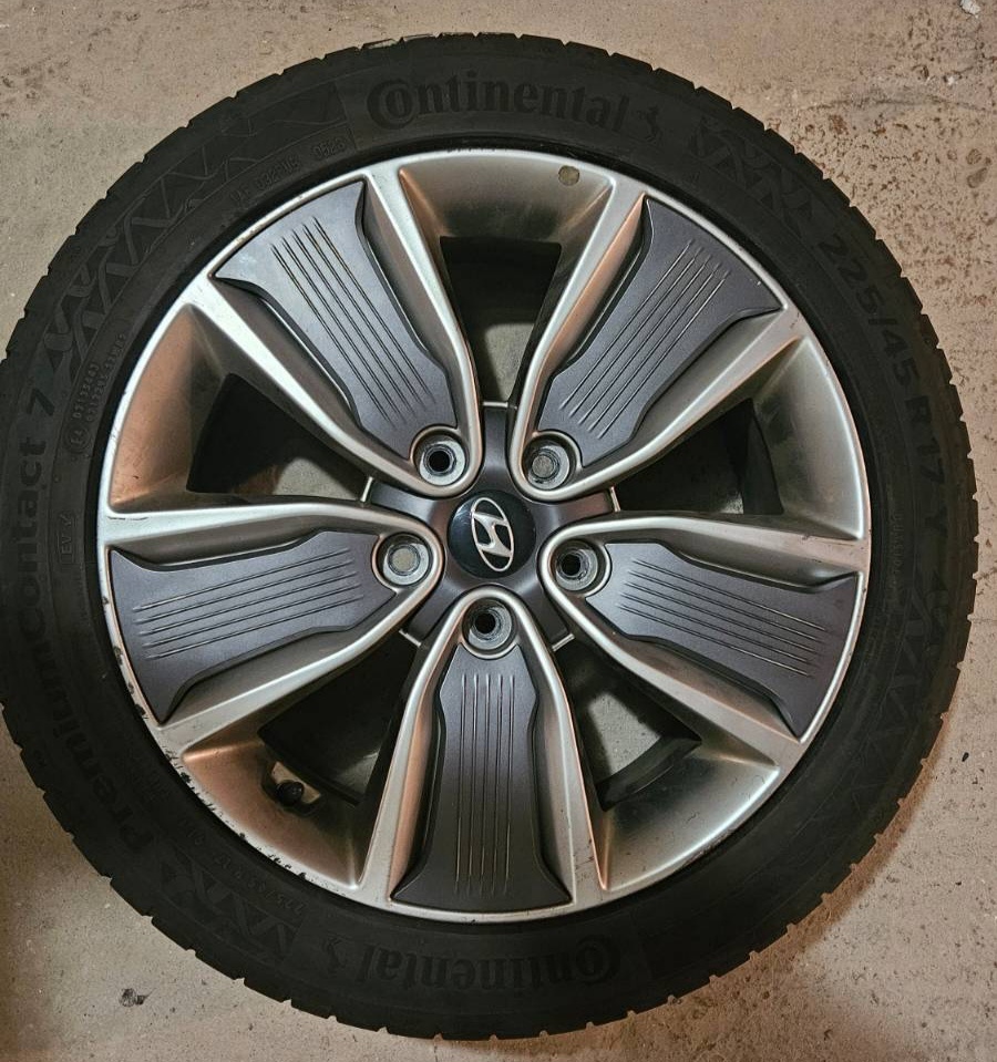ALU disky Hyundai Ioniq + letné pneu 225/45 R17 - 3