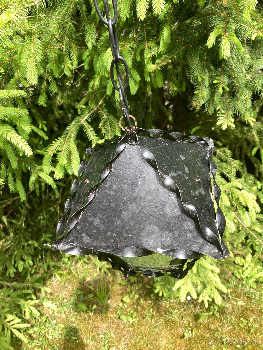 kovová lampa Hand made - 3