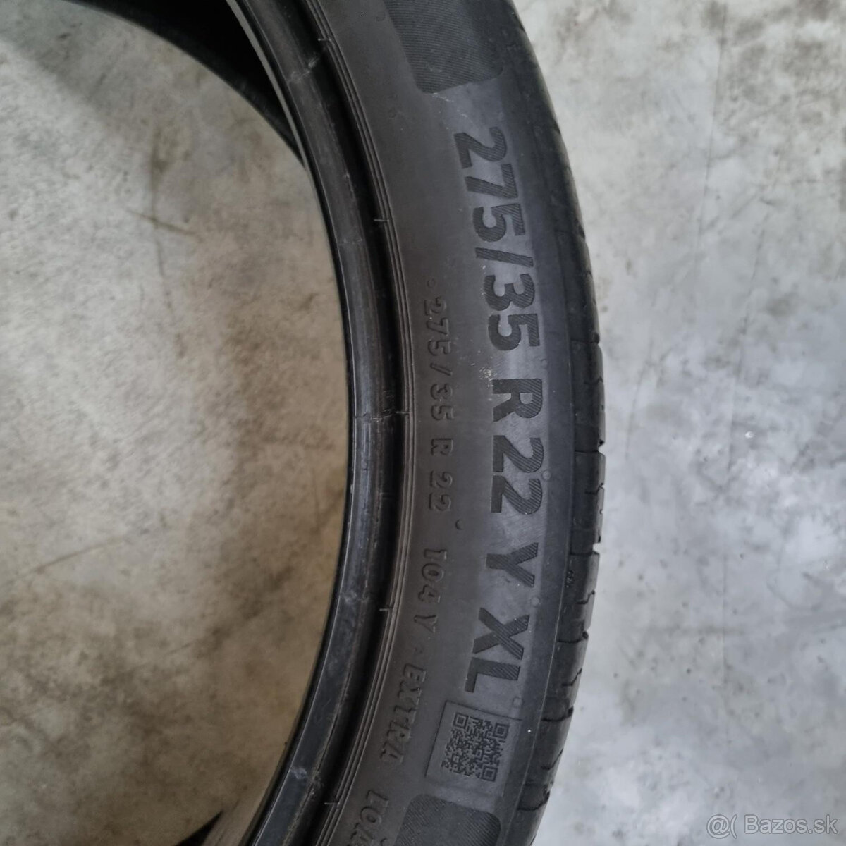 Letné pneumatiky 275/35 R22 CONTINENTAL - 3