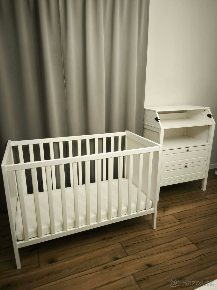Detská postieľka IKEA Sundvik, biela - 3