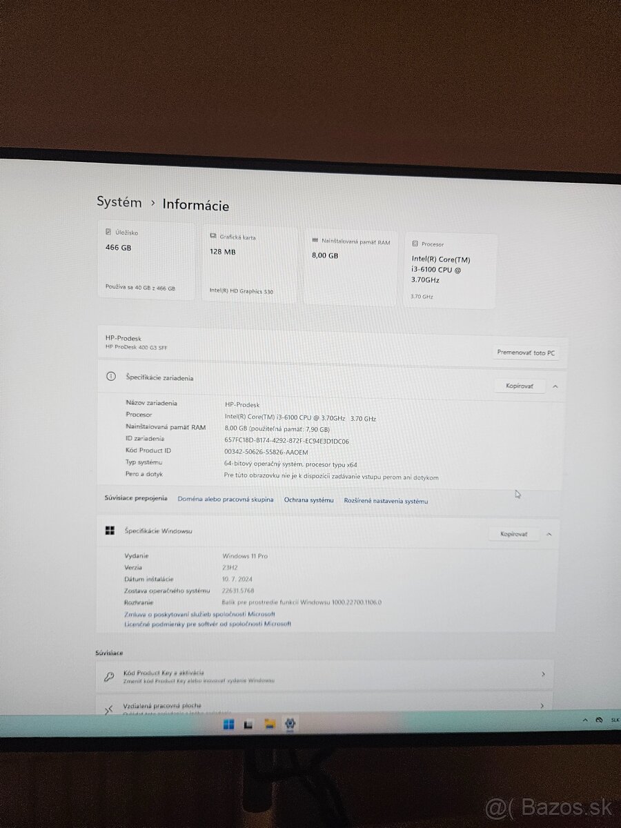 HP Prodesk 400 G3 SFF - 3