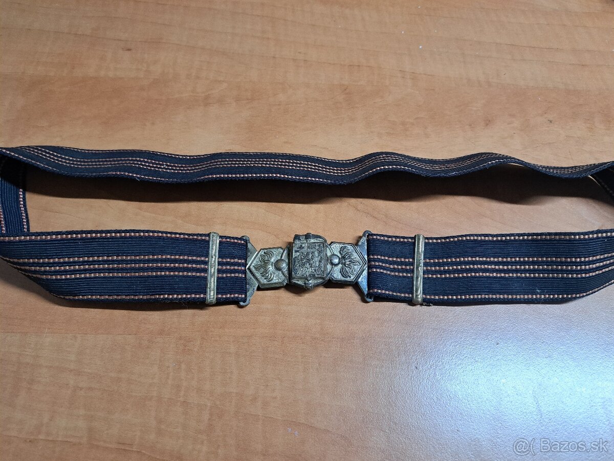 Prvorepublikový hasičský opasok - 3