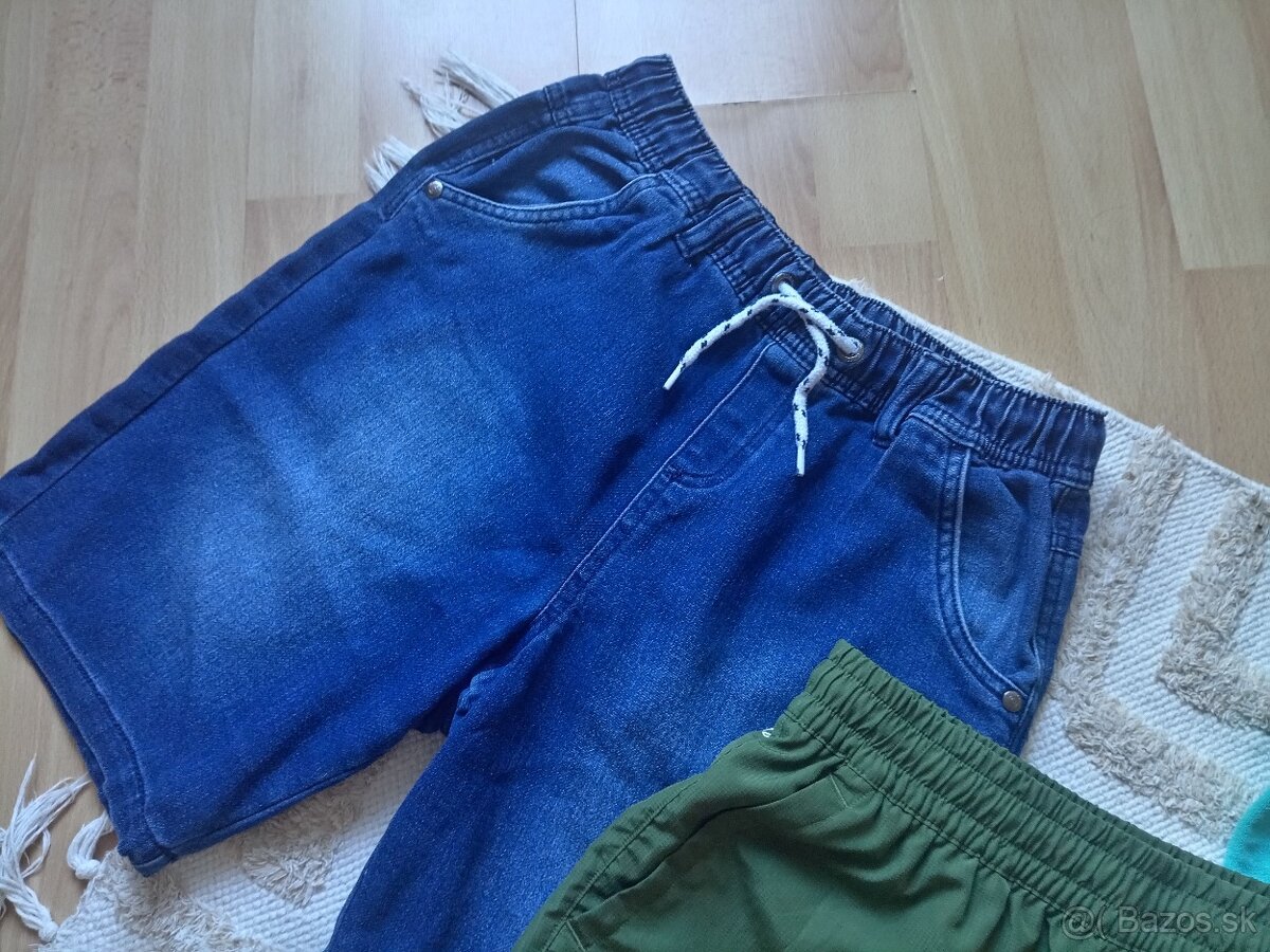 3x šortky, kraťasy - 3