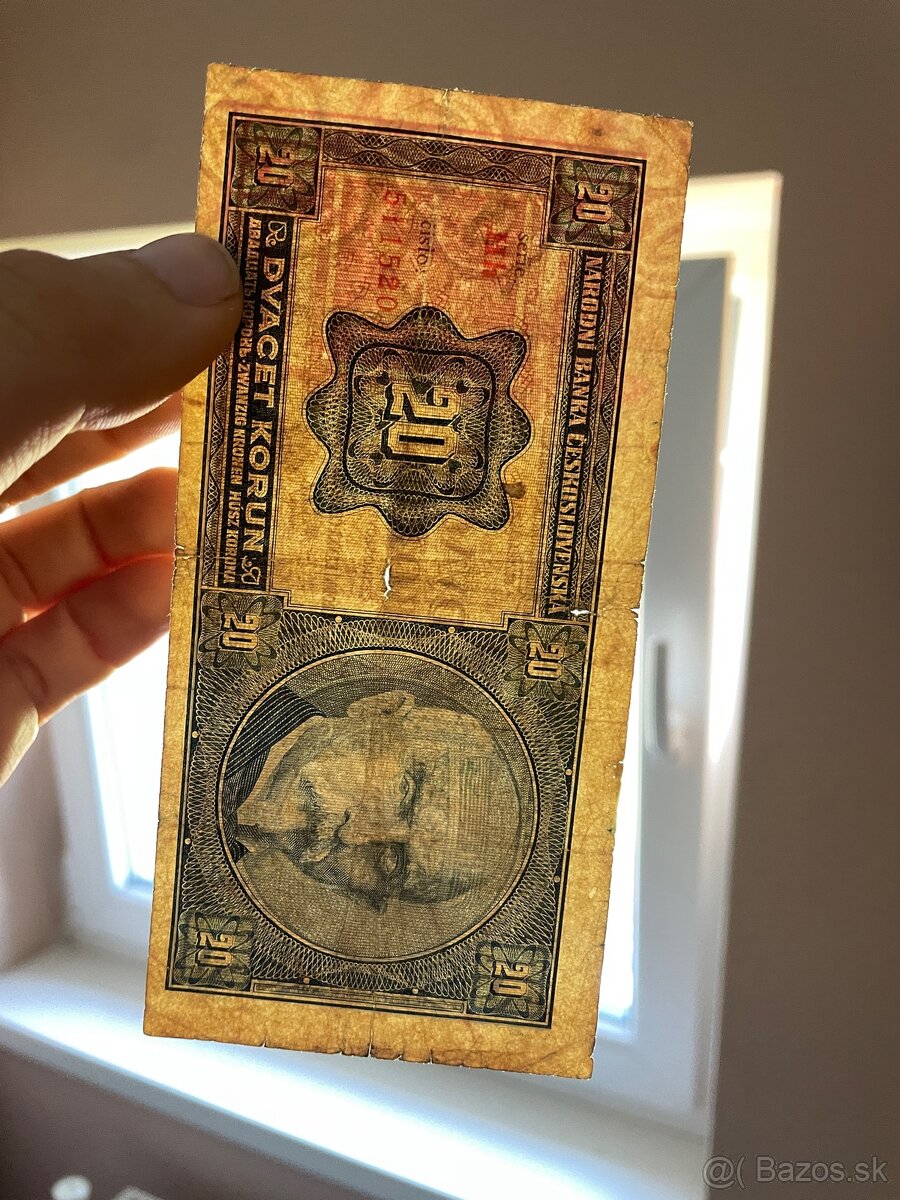 20 korún 1926 - 3