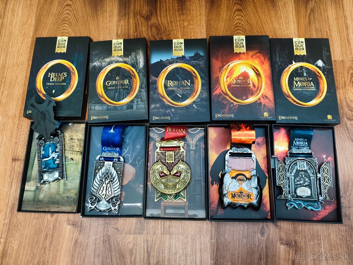 Limitovaná edícia medailí Pán Prsteňov - Virtuálna výzva - 3