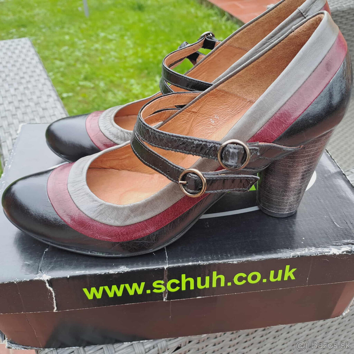 kvalitná , nová , kožená Schuh vychádzková obuv č.39 - 3