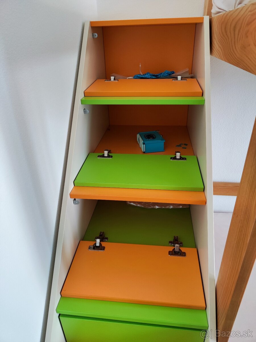 2x písací stôl + poschodová posteľ - 3