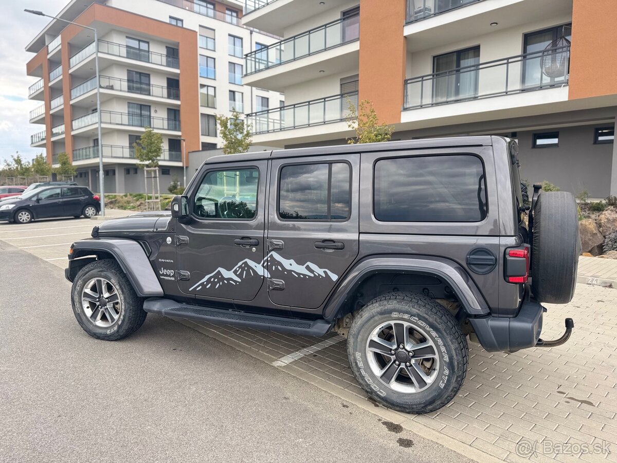 Jeep Wrangler Sahara 2018 – 147 kW – Automat – TOP stav