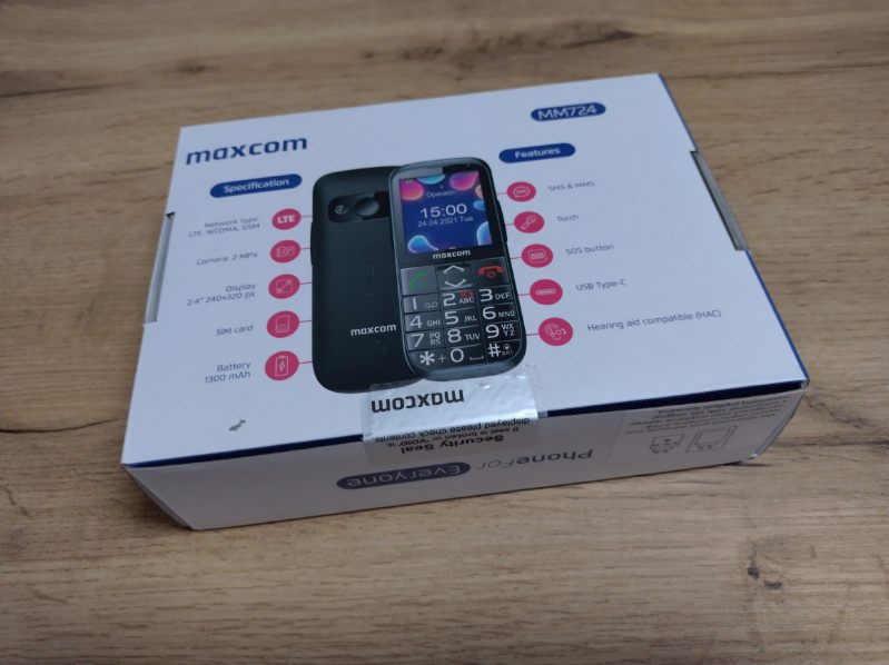 NOVY stolovy telefon Maxcom MM724 4G nielen pre seniora - 3