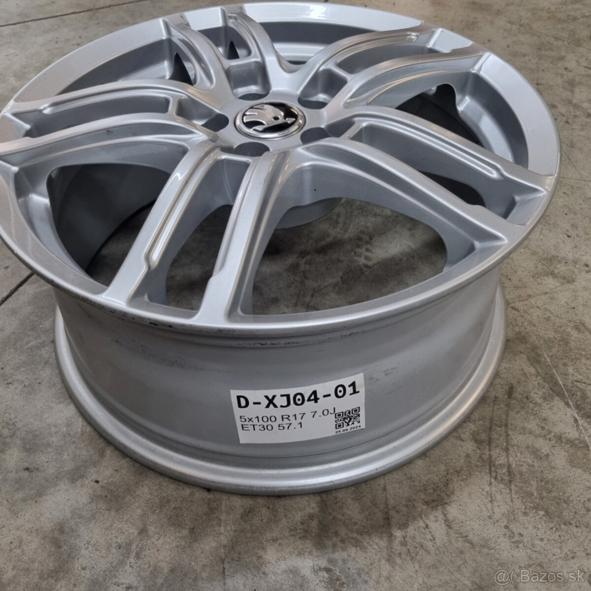 Hliníkové disky 5x100 R17 7J ET30 - 3