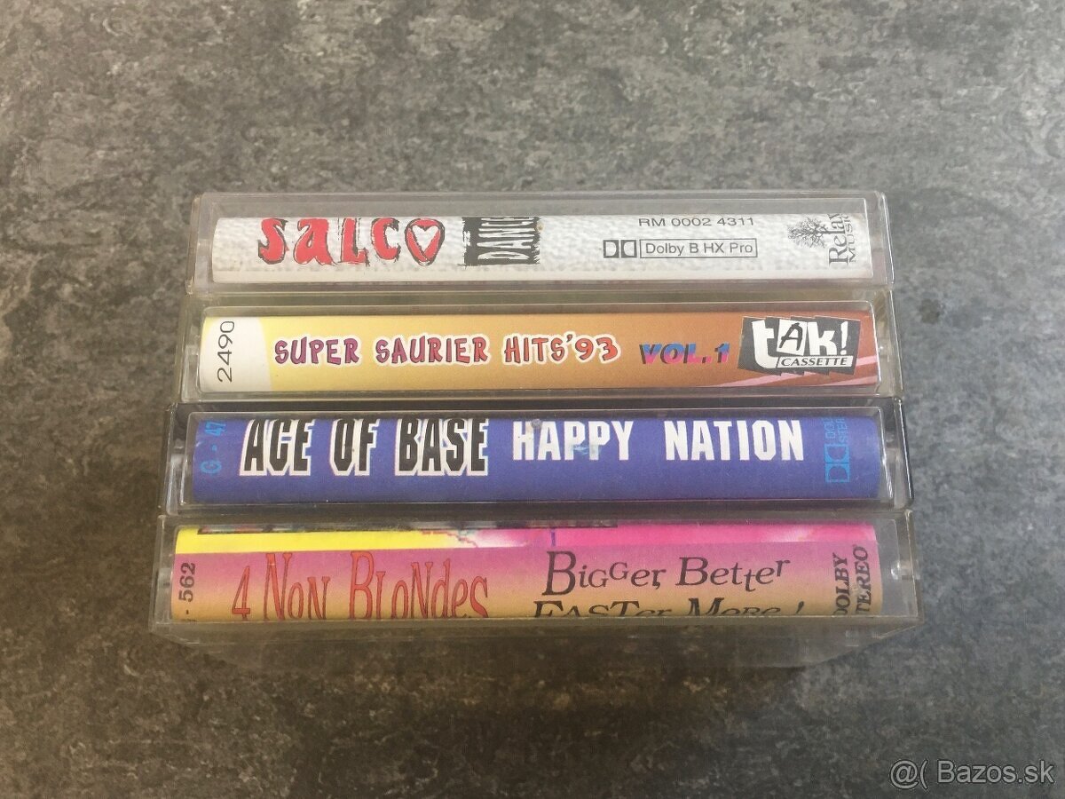 MC kazety 90’s - 3