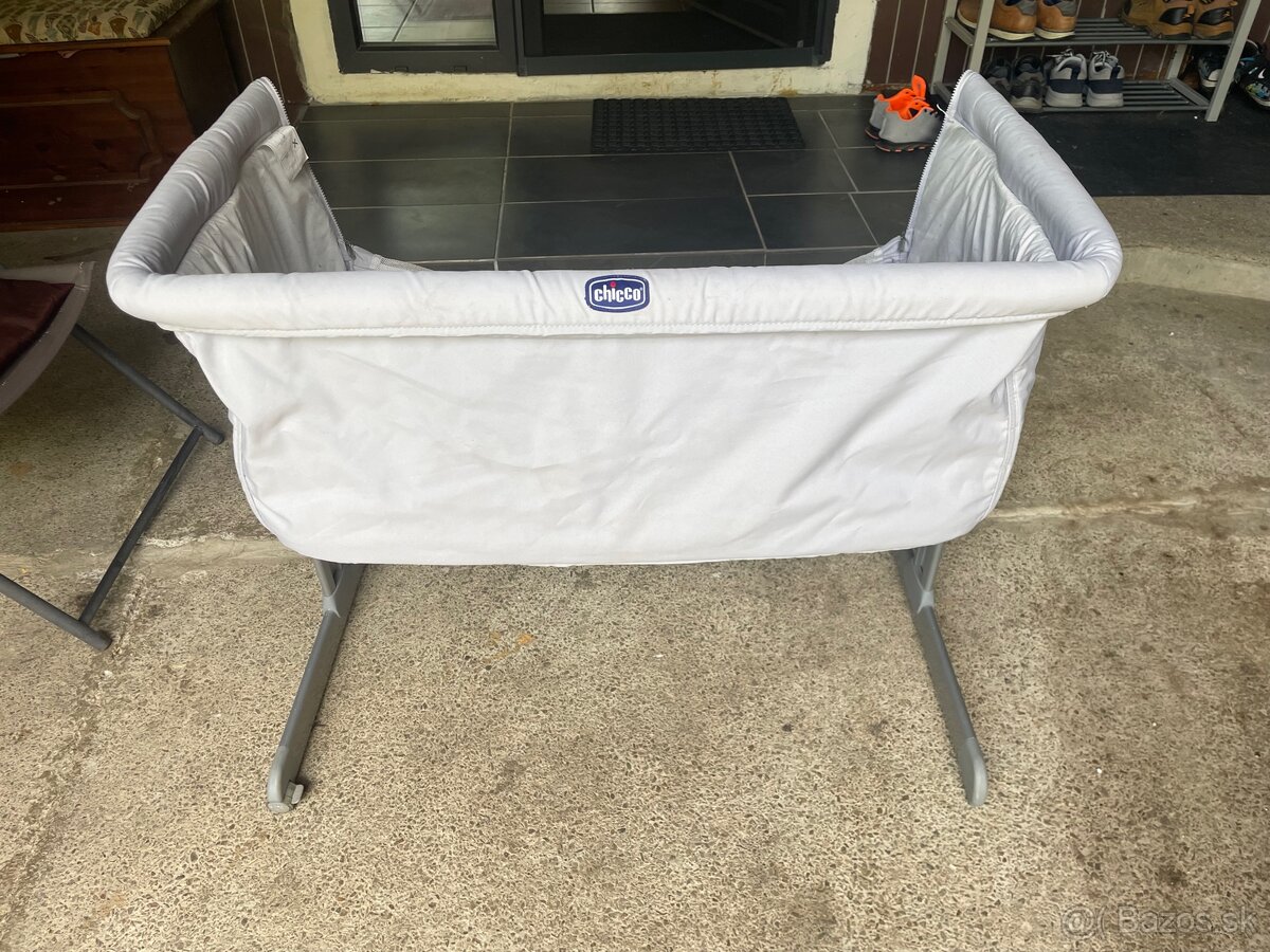 CHICCO Postieľka Next2Me Magic Evo Dark Grey - 3