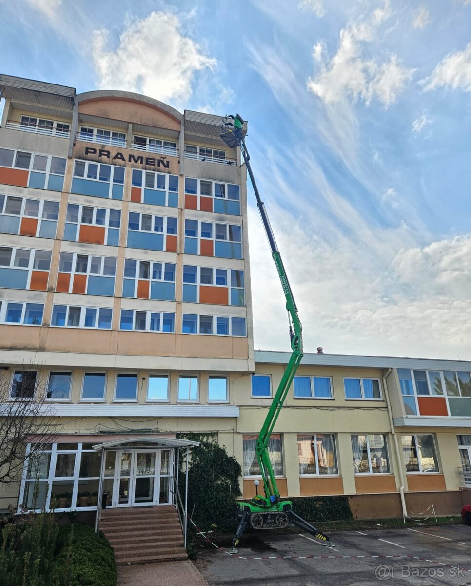 Práce vo výškach, Výškové práce, Pracovná plošina - 3