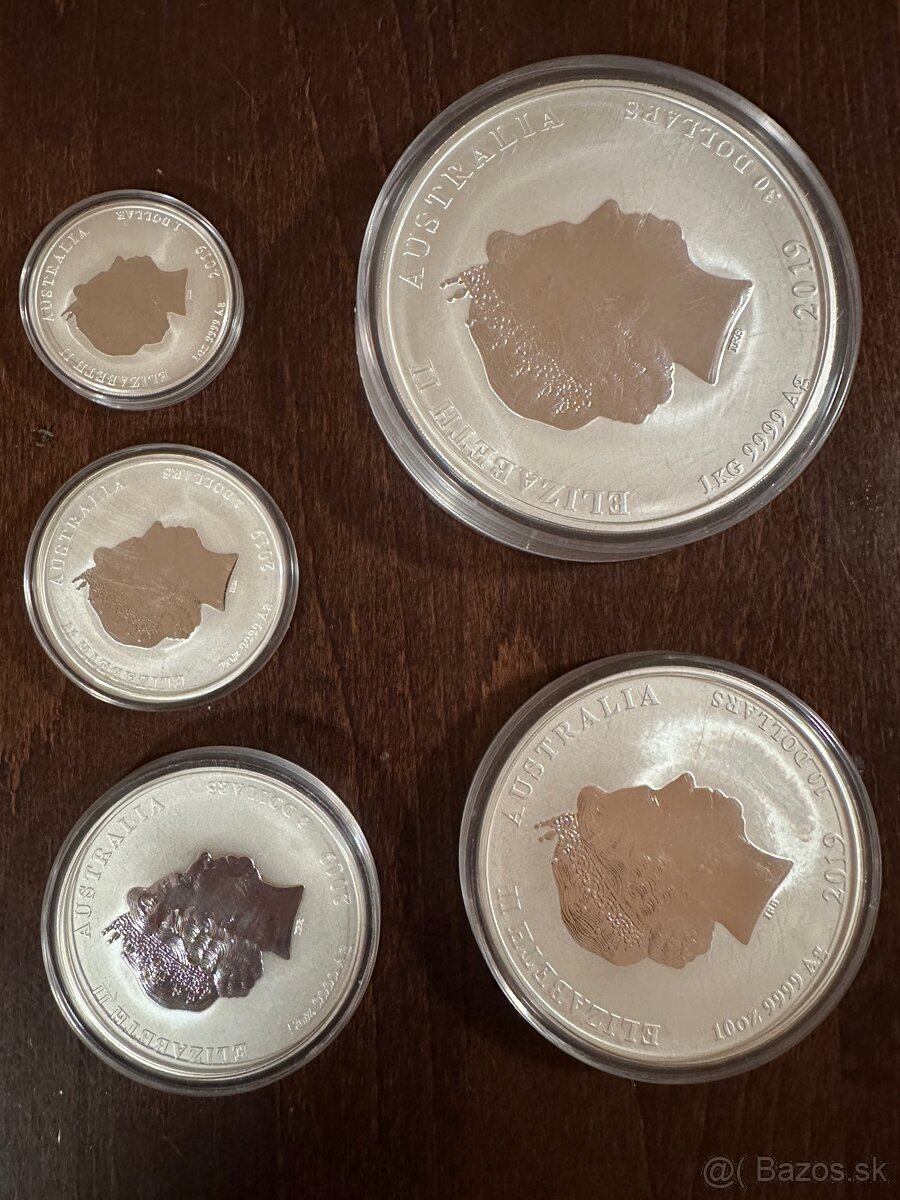 Investičné striebro, Lunárna séria, rok prasaťa 2019 - 3