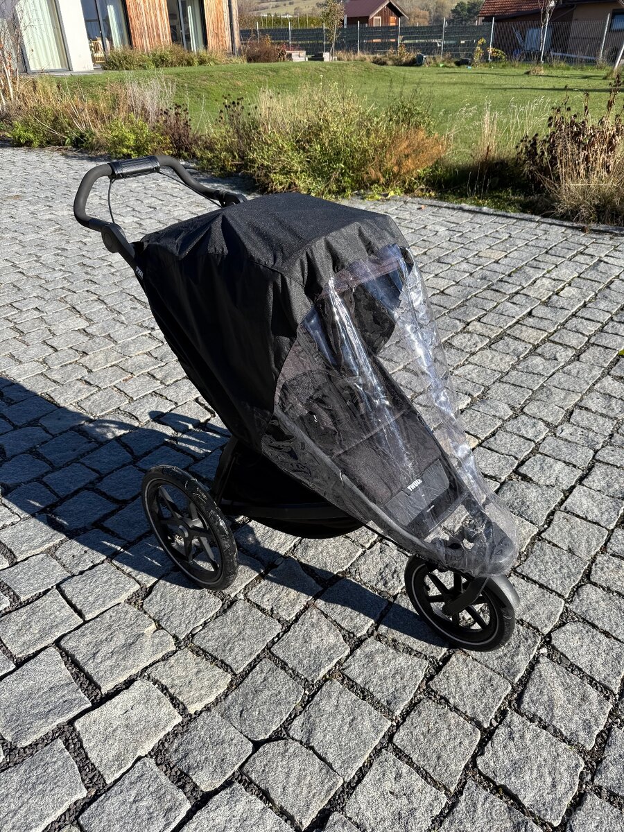 Thule Urban Glide 2 BLACK málo používaný, TOP stav + príslu - 3