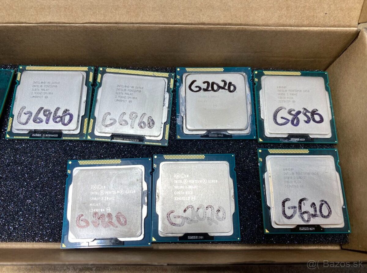 Predám procesory G3250 / i3-2100 / Xeon / i3-4130 - 3