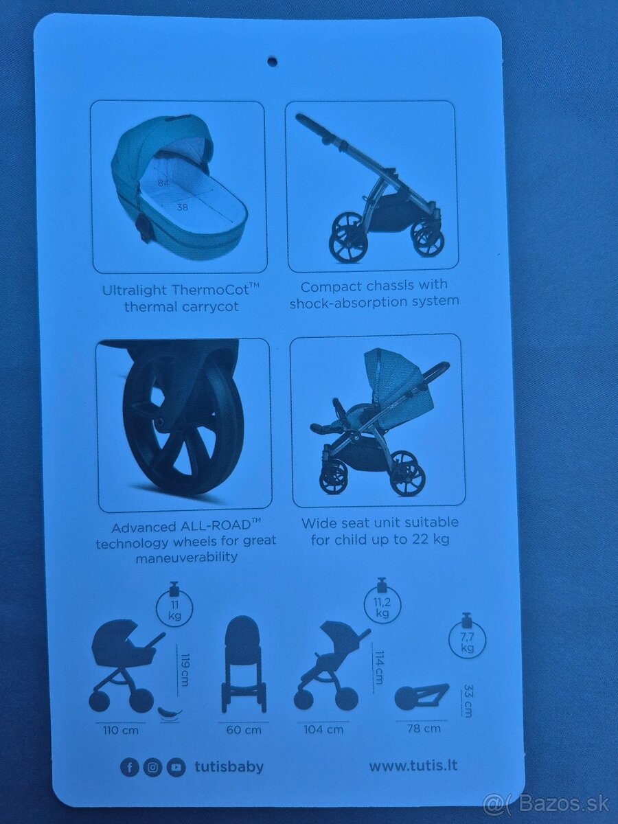 Kočík TUTIS uno3+ - 3