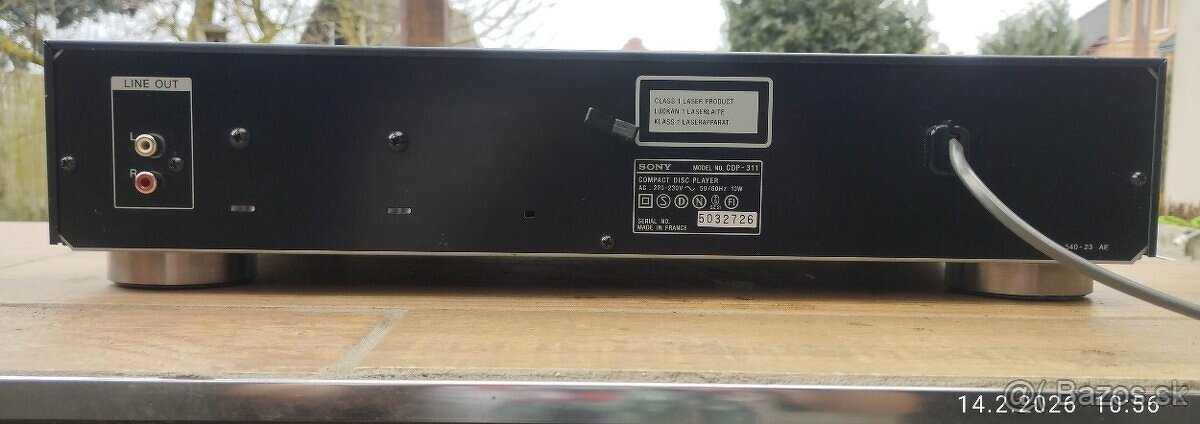 CD přehrávač SONY CDP-311 - 3