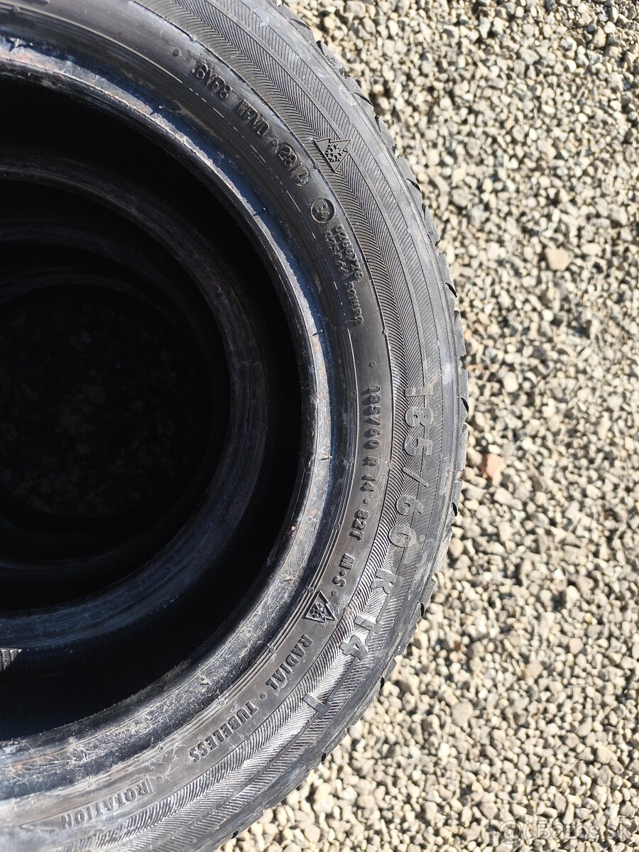 185/60 R14 zimné pneu - 3