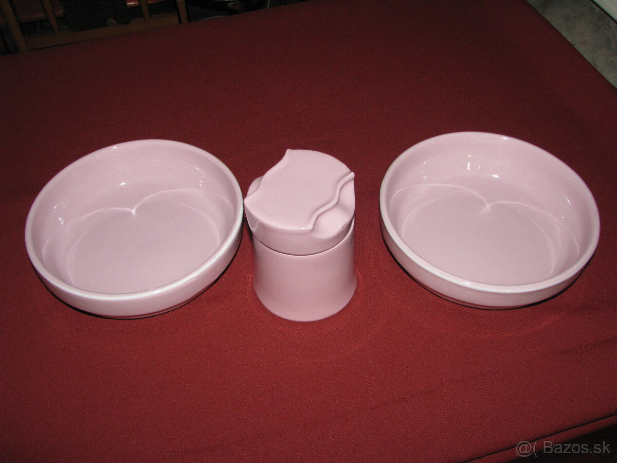 KERAMICKÁ DÓZA A MISKY - 3