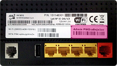 ADB ADSL2-2+/N300/USB - 3