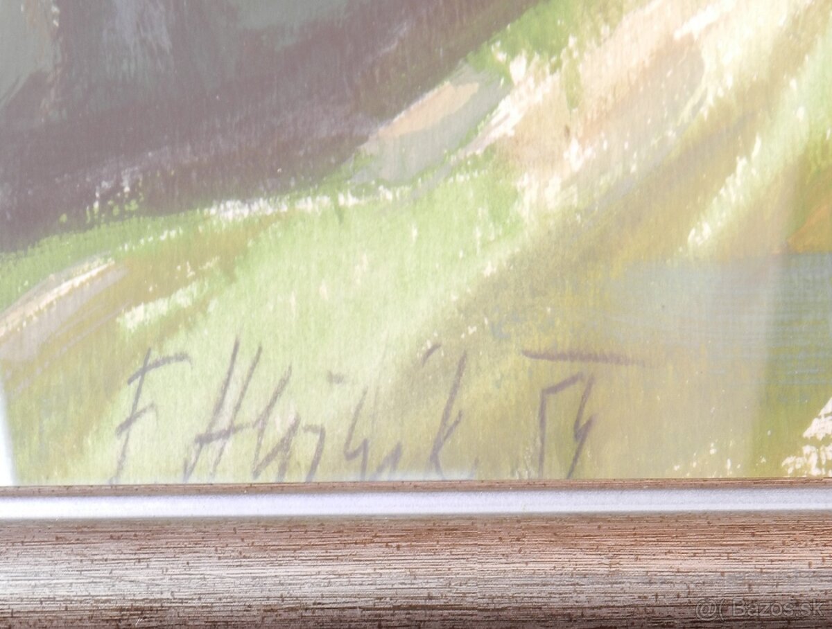 Umelecká Zbierka obrazov od akademického maliara F.Hložník - 3