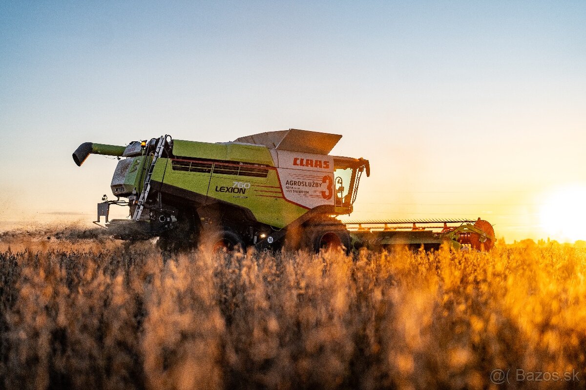 CLAAS Lexion 760 + Convio Flex 930 - 3