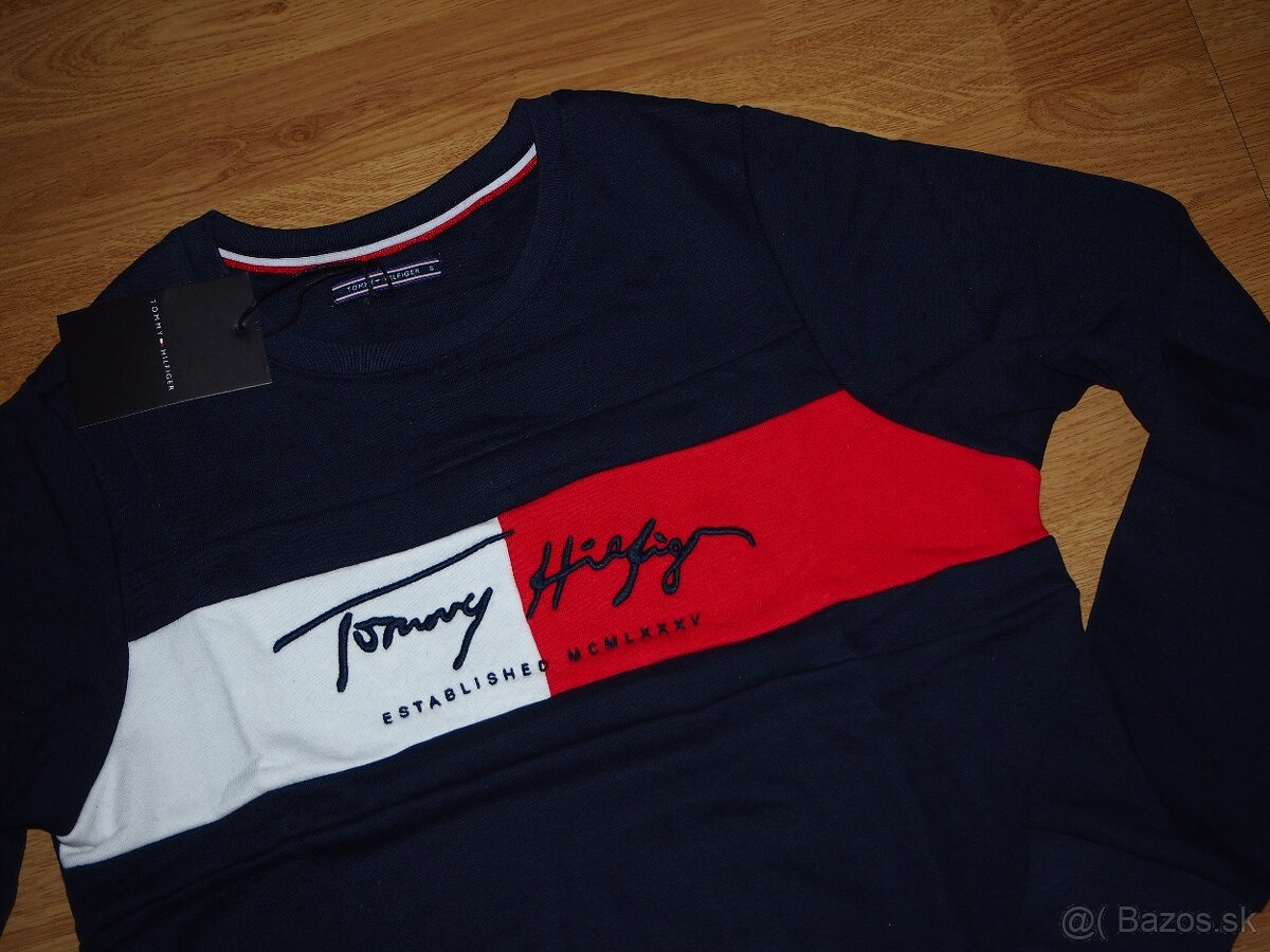 Tommy Hilfiger dámska tmavomodrá mikina II - 3