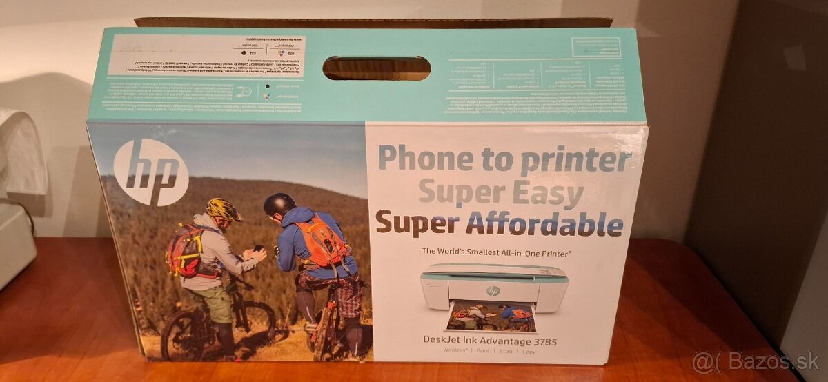 Multifunkčná farebná tlačiareň HP DeskJet Ink Advantage 3785 - 3
