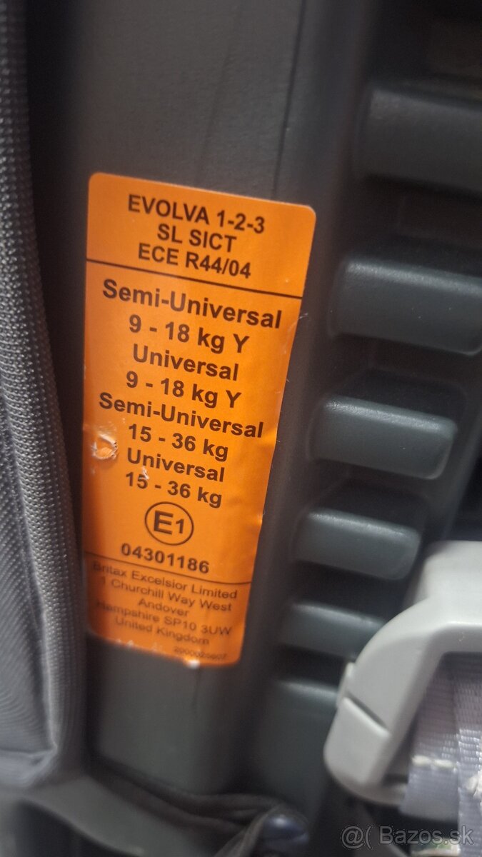 Britax Römer EVOLVA 1-2-3 SL SICT - 3