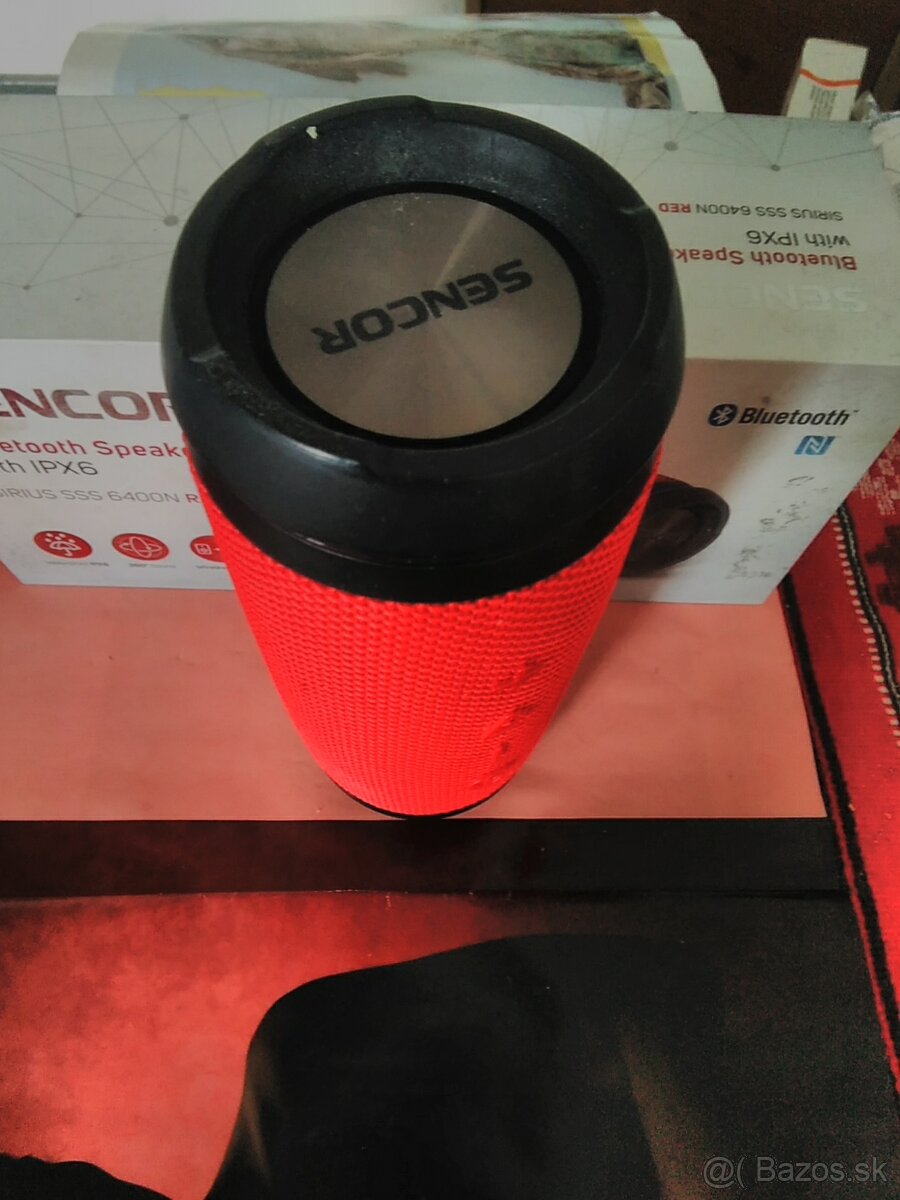 Bluetooth Reproduktor Sencor sirius red - 3