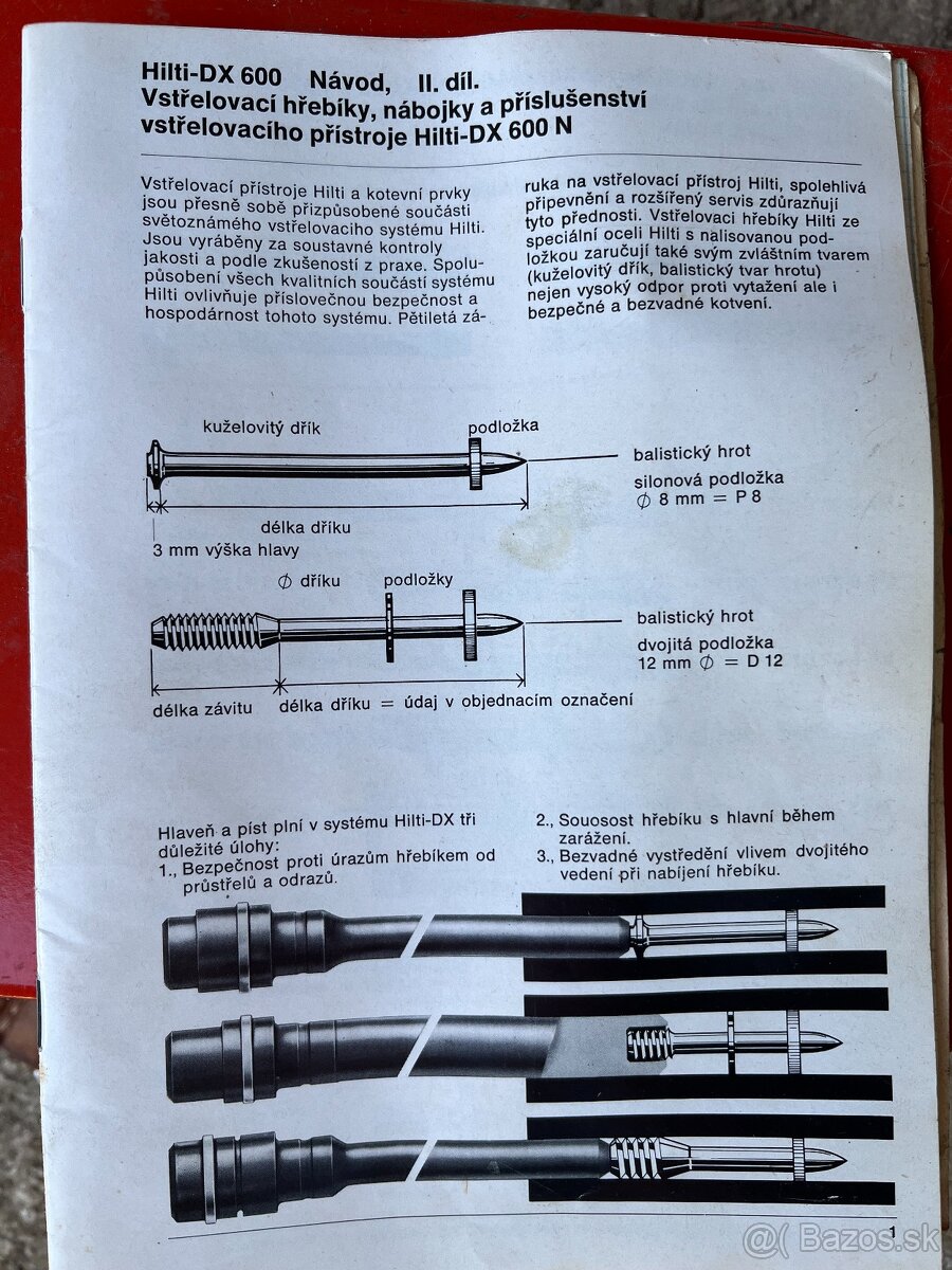 Hilti DX 600 - 3