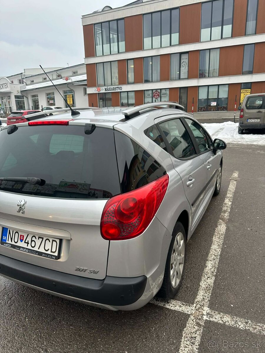 Predám Peugeot 207sw 1,6HDi 66kw - 3