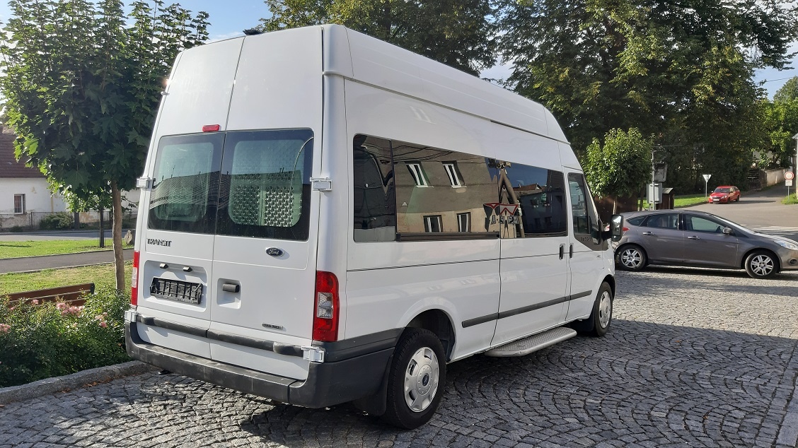 FORD TRANSIT L3H3 DEVĚT MÍST, TOP STAV - 3