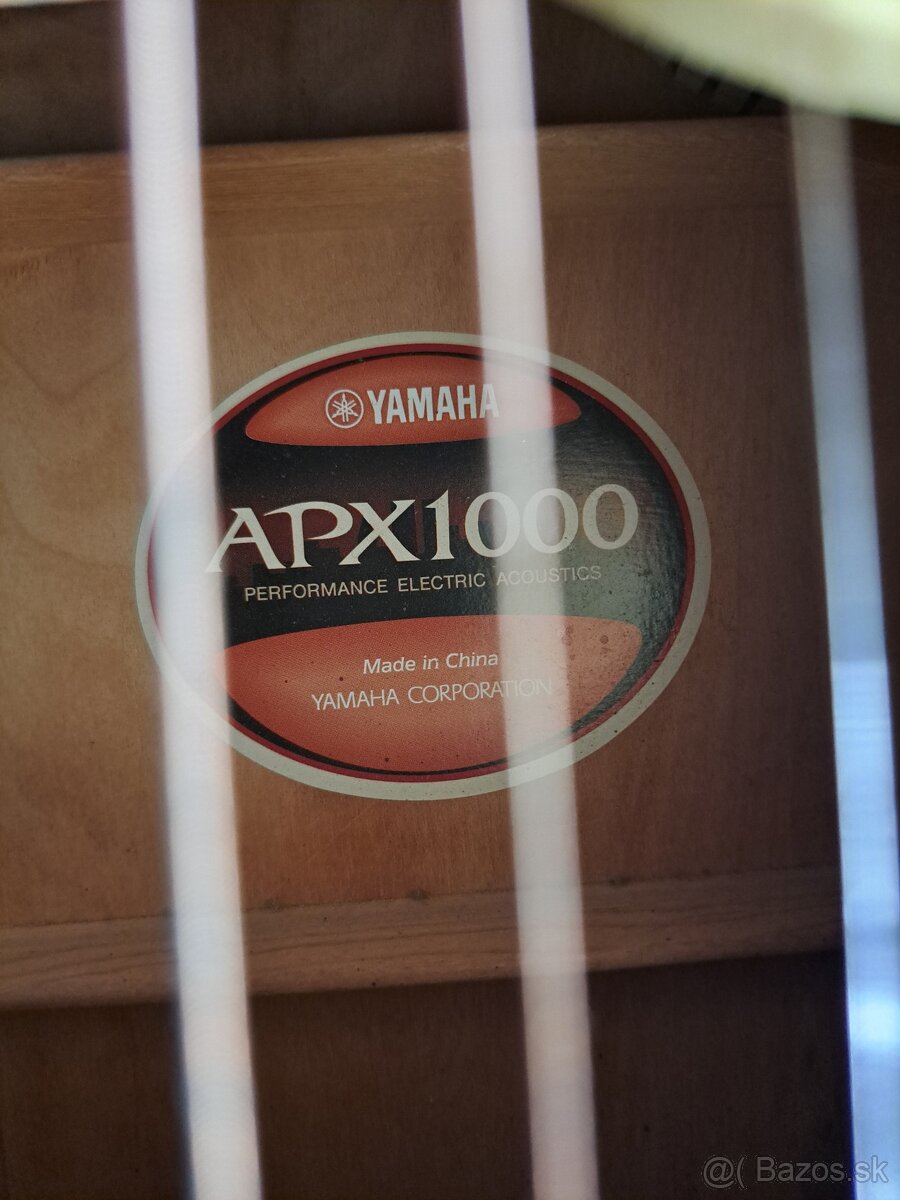 Elektroakustická gitara Yamaha APX1000 pearl - 3