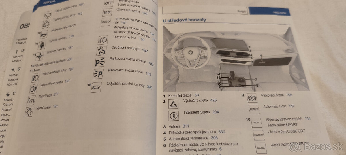 BMW řady X5 (F95) - český návod k obsluze od r.v. 2019 - 3