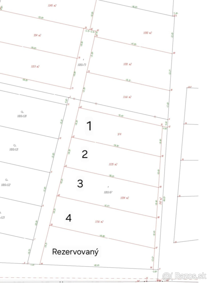 Predaj stavebný pozemok Sľažany - 3