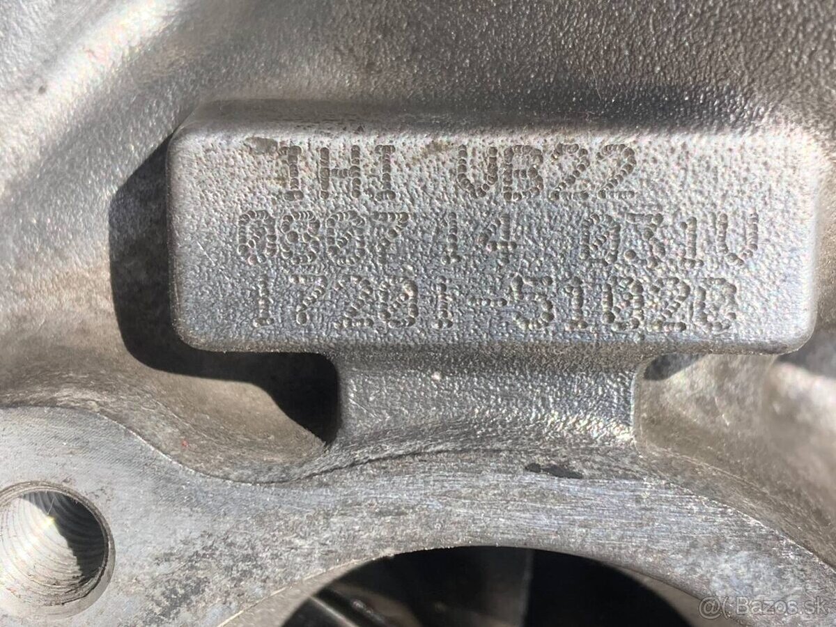 Toyota Turbodmychadlo IHI VB22 17201-51020