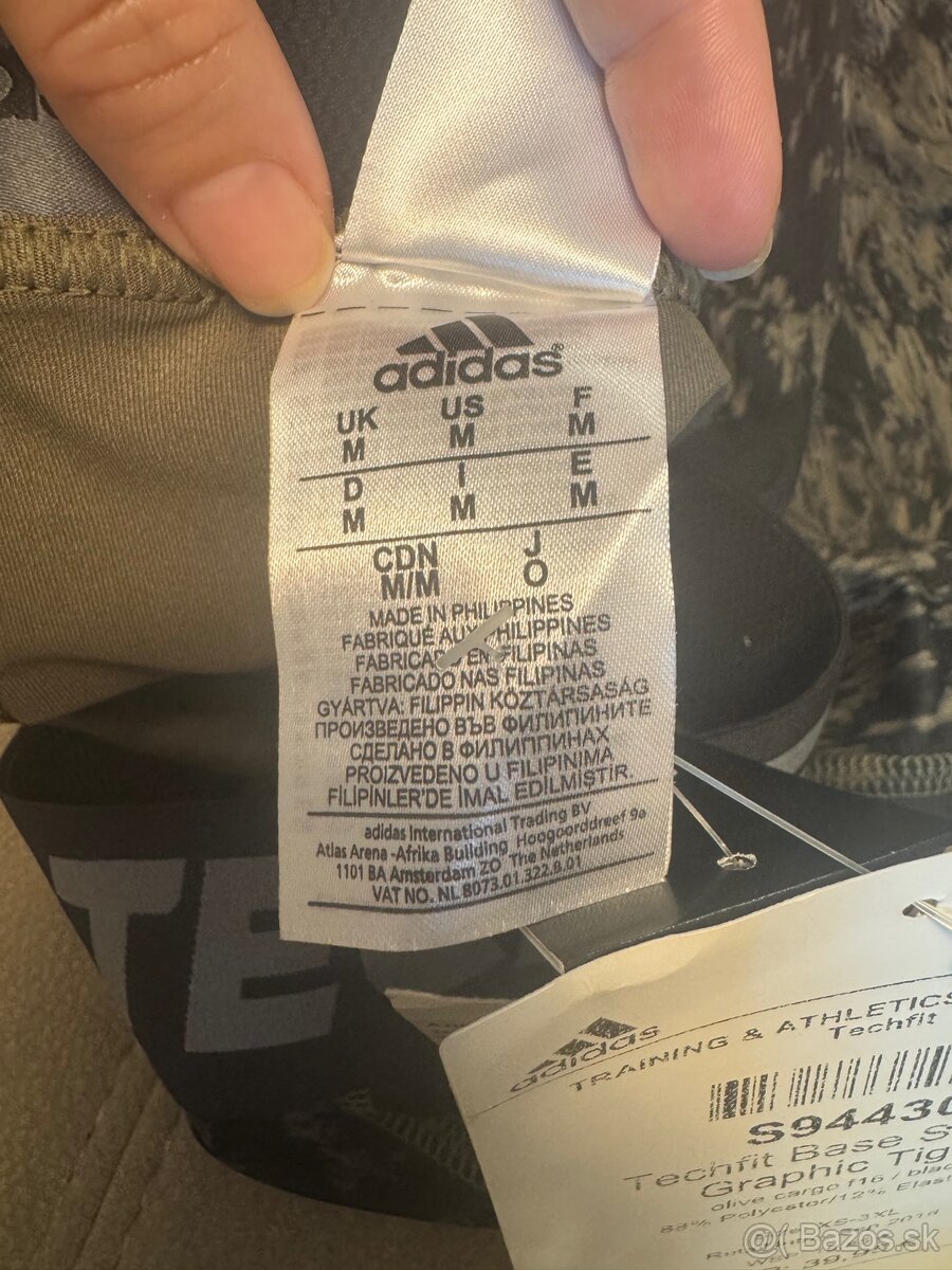 Pánske Adidas Techfit legíny - 3