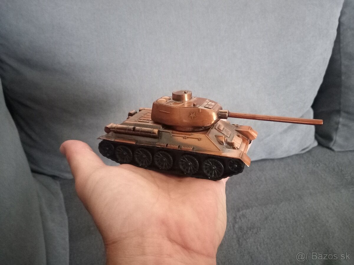 T-34 tank, kovový model - 3