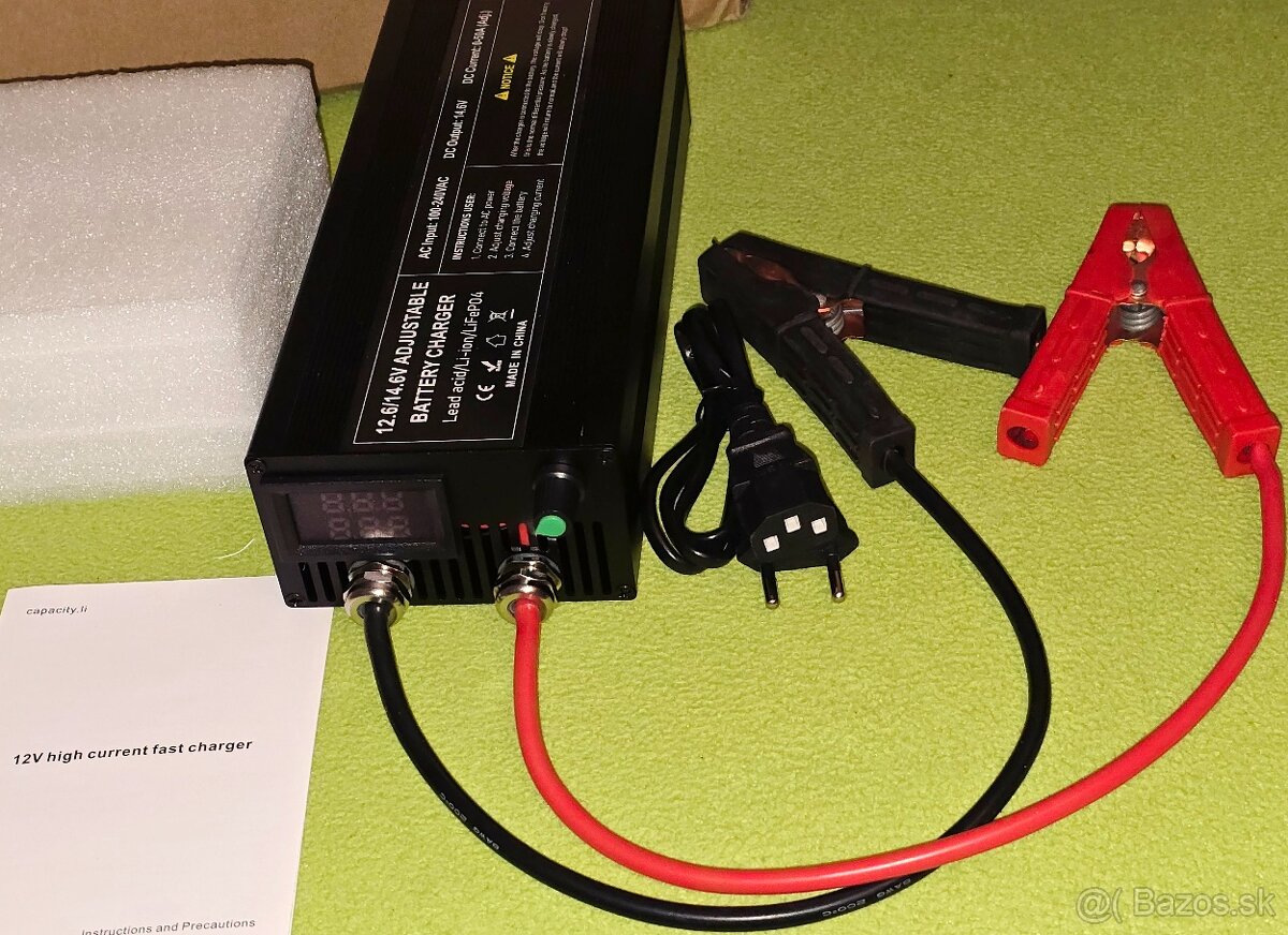 Nabíjačka batérií 14,6V - 50A vysokovýkonná Nová - 3