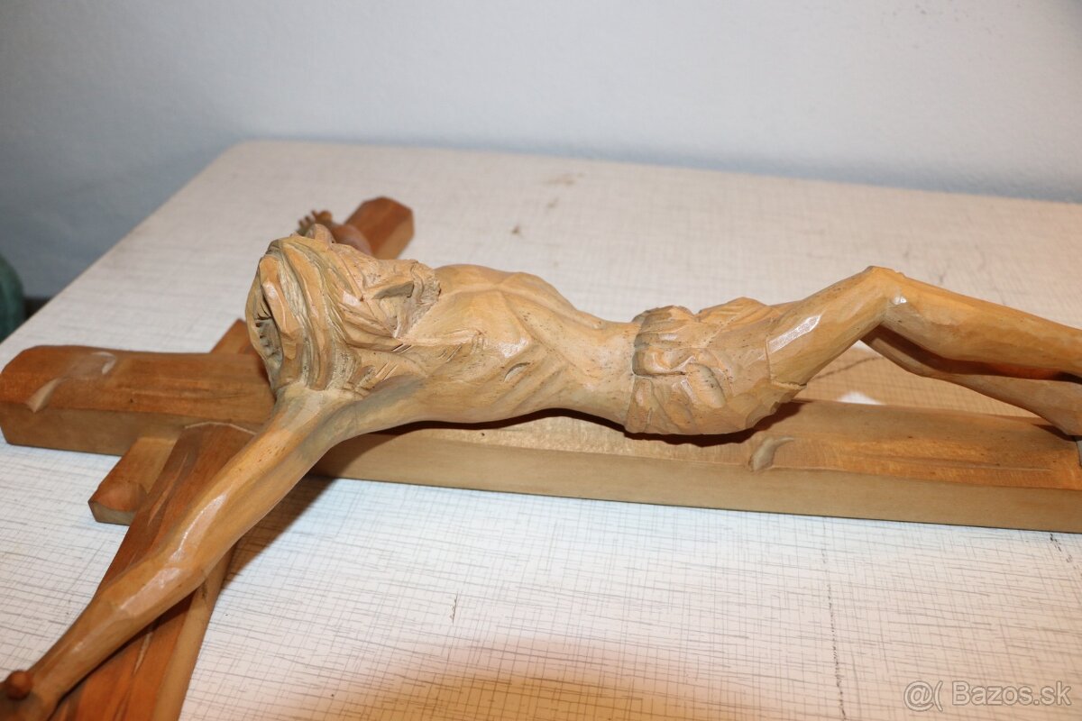 Krucifix Kříž Kristus soška domácí oltář (425B) - 3