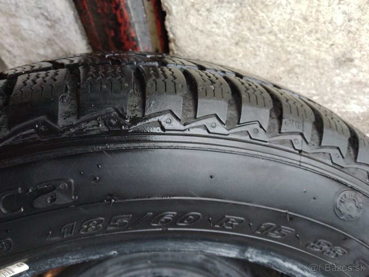 4x zimné pneumatiky 185/60 r15 - 3