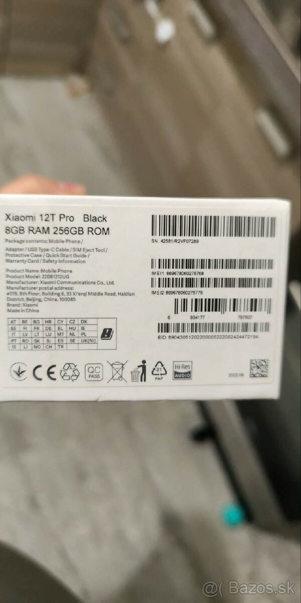 Xiaomi 12t pro 8/256gb - 3