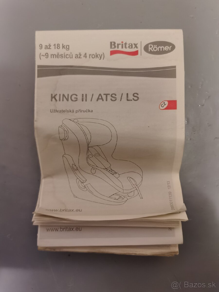 Autosedačka Britax - 3