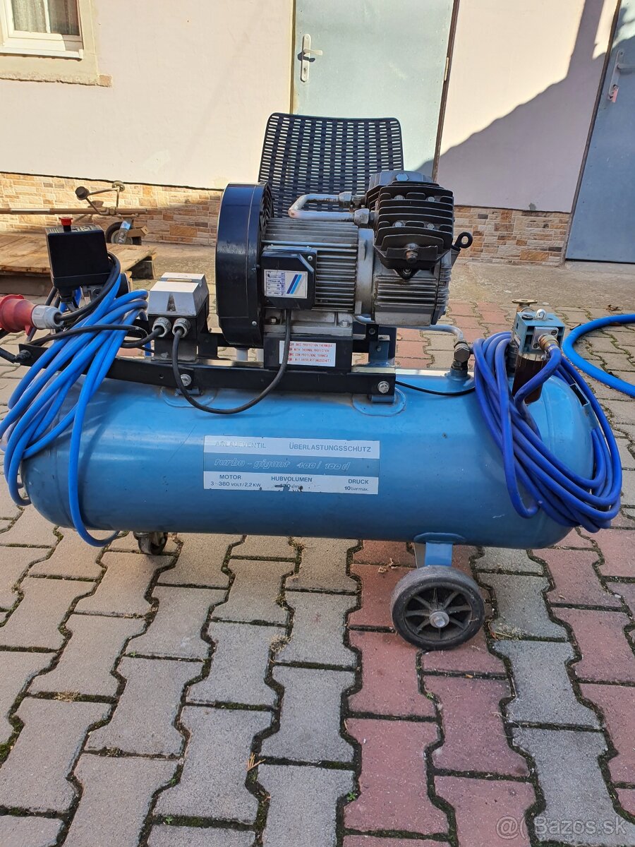 Vzduchovy kompresor 100L - 3