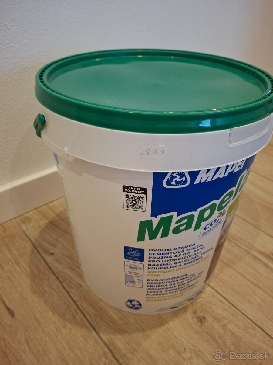 Zarezervované - Hydroizolácia Mapei Mapelastic Zero - 3