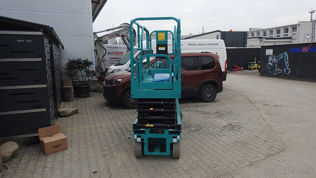 Elektrická nožnicová zdvíhacia plošina Sunward SWSL1008DC - 3