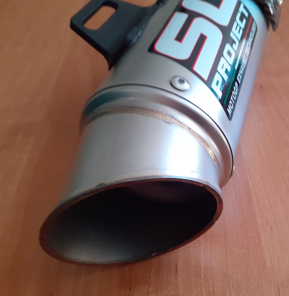 ✅Na predaj športový, ladený, Nový, nerezový výfuk na motorku - 3